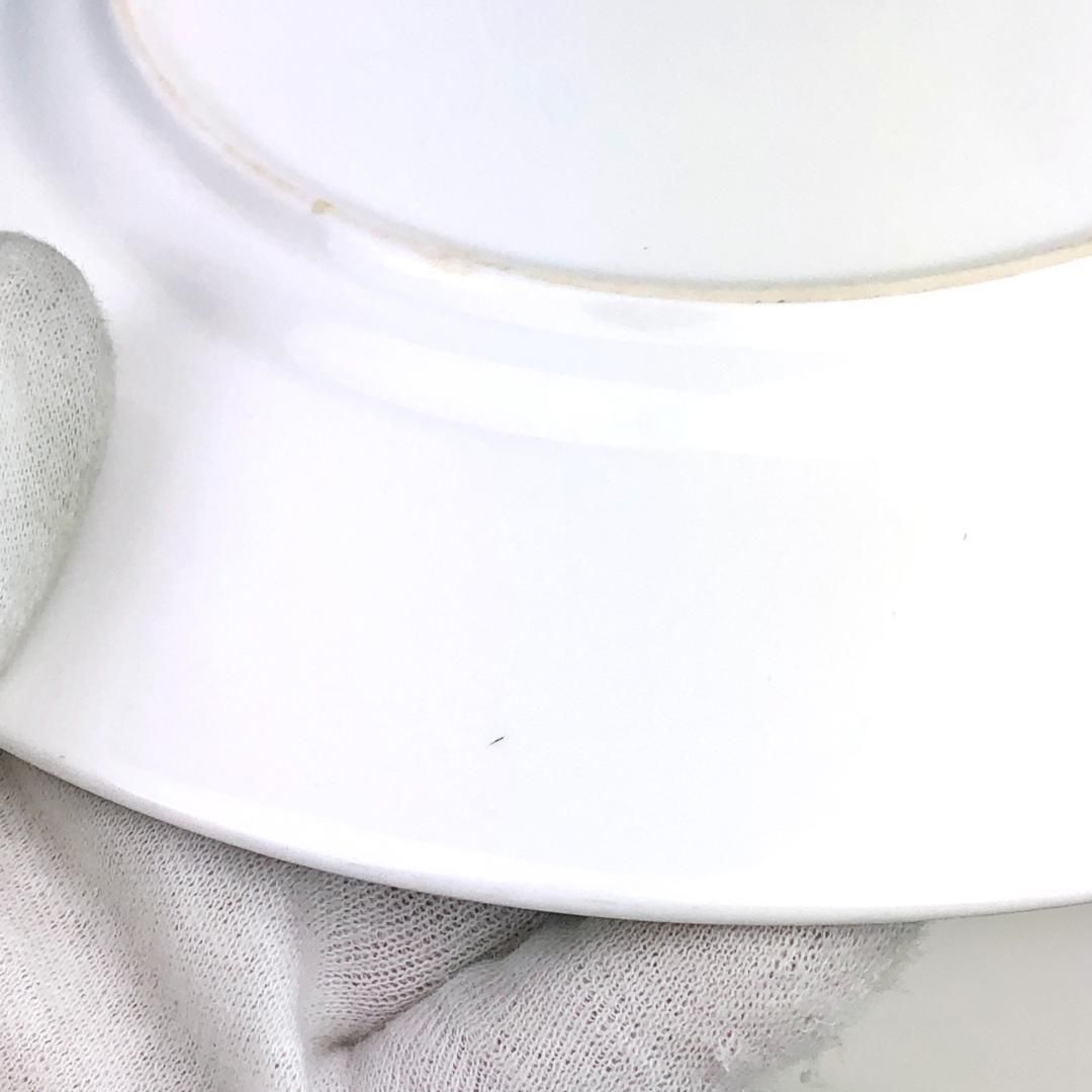 WEDGWOOD ウェッジウッド／フロレンティーン ターコイズ クープ プレート 皿 3枚 セット／陶器／ホワイト・ブルー