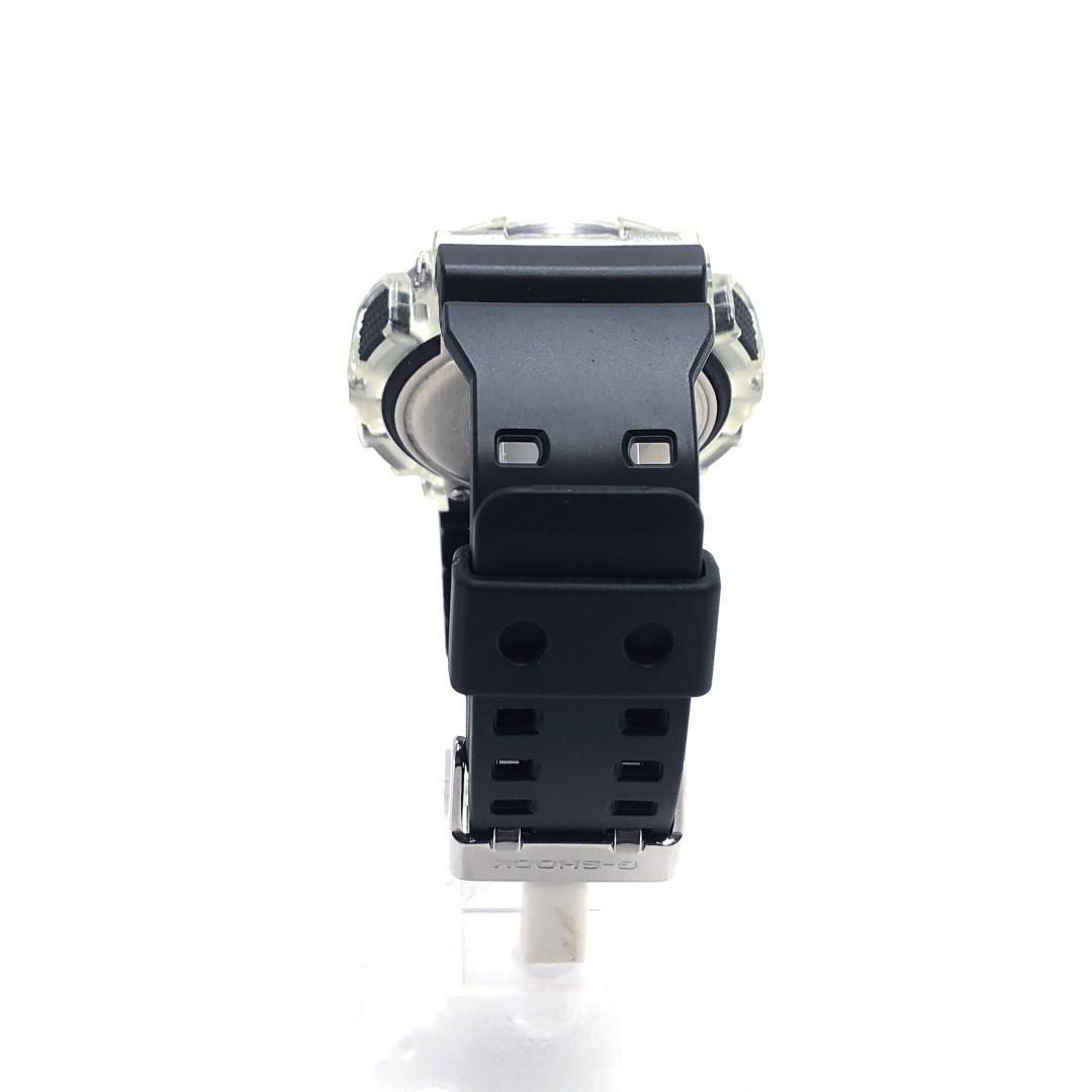 【美品・箱・取説付き】CASIO カシオ／G-SHOCK GA-100SKC／クォーツ／樹脂／ブラック・クリア