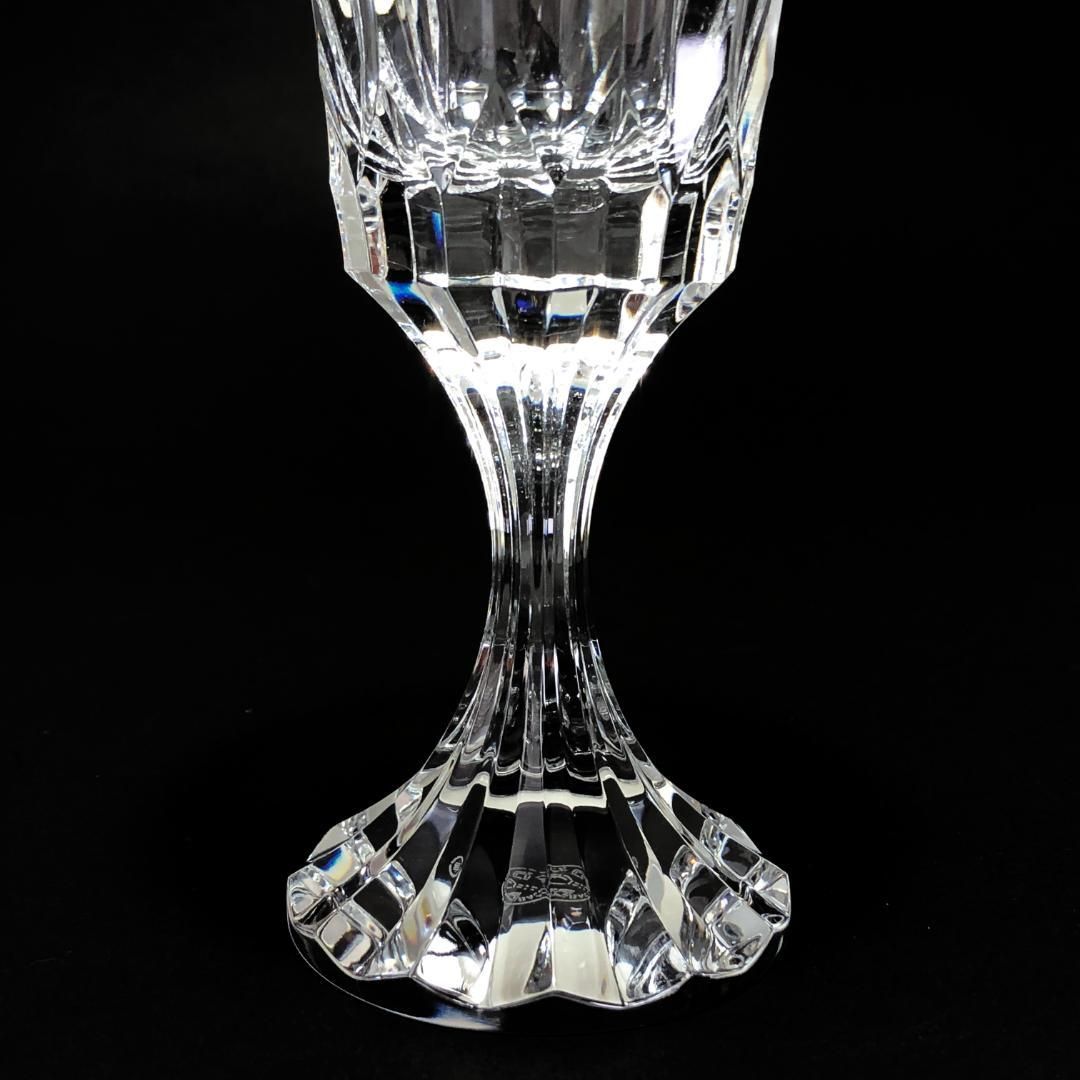 【希少・箱付き】Baccarat  バカラ／アサス ウォーターゴブレット／クリスタルグラス／クリア／BC217