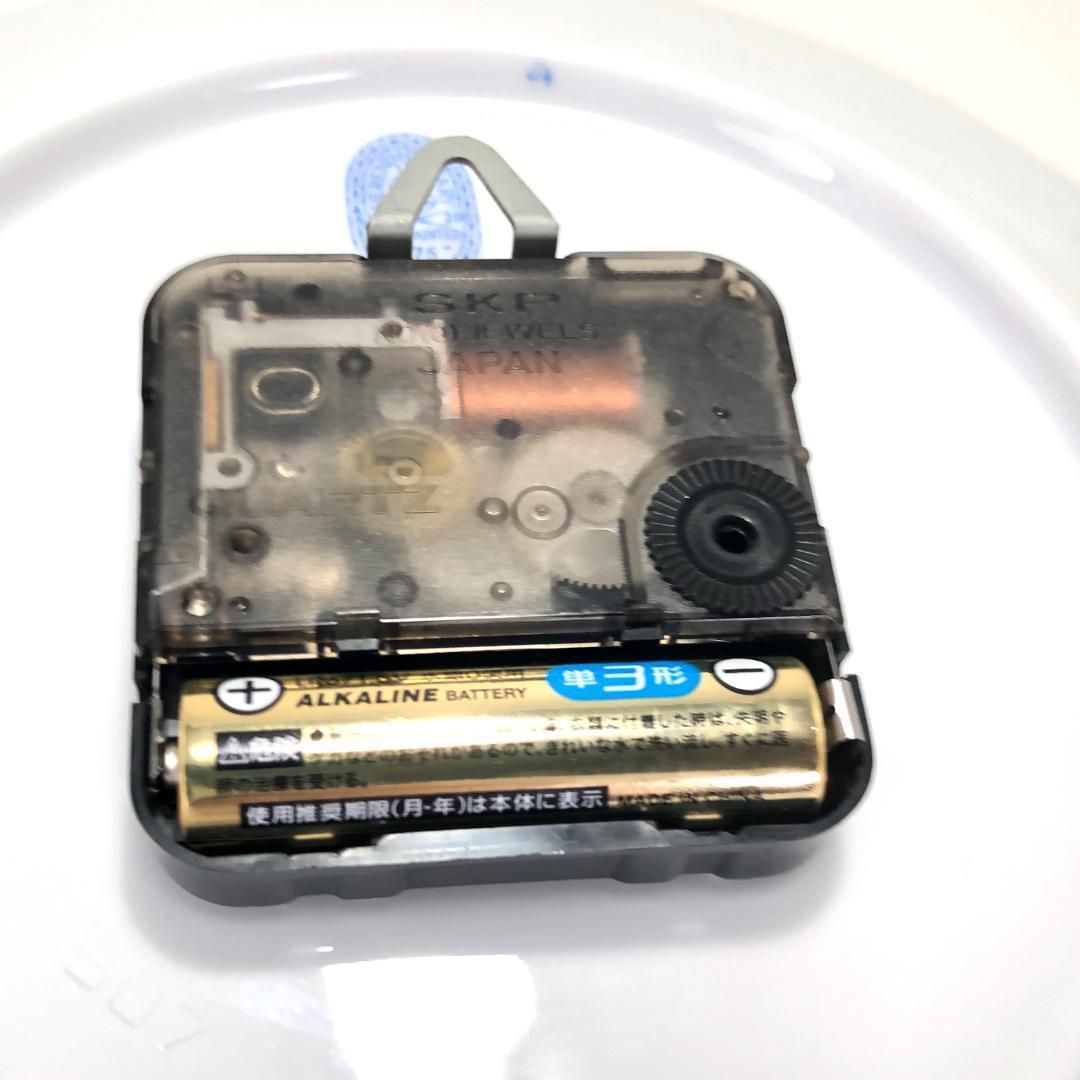 HEREND ヘレンド／ウィーンの薔薇 ウォールクロック 23cm／陶器／ホワイト マルチカラー