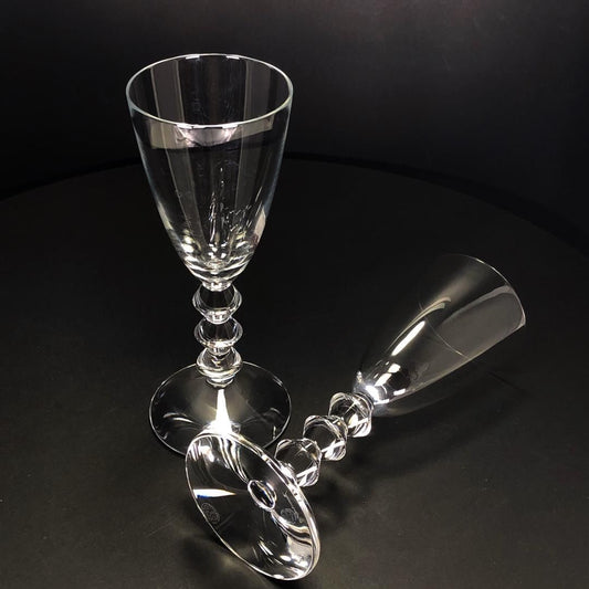 【美品・箱付き】Baccarat バカラ／ベガ ペアワイングラス／クリスタルグラス／クリア／BC343