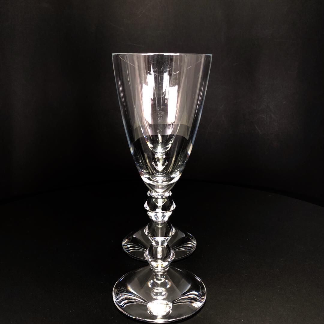 【美品・箱付き】Baccarat バカラ／ベガ ペアワイングラス／クリスタルグラス／クリア／BC343