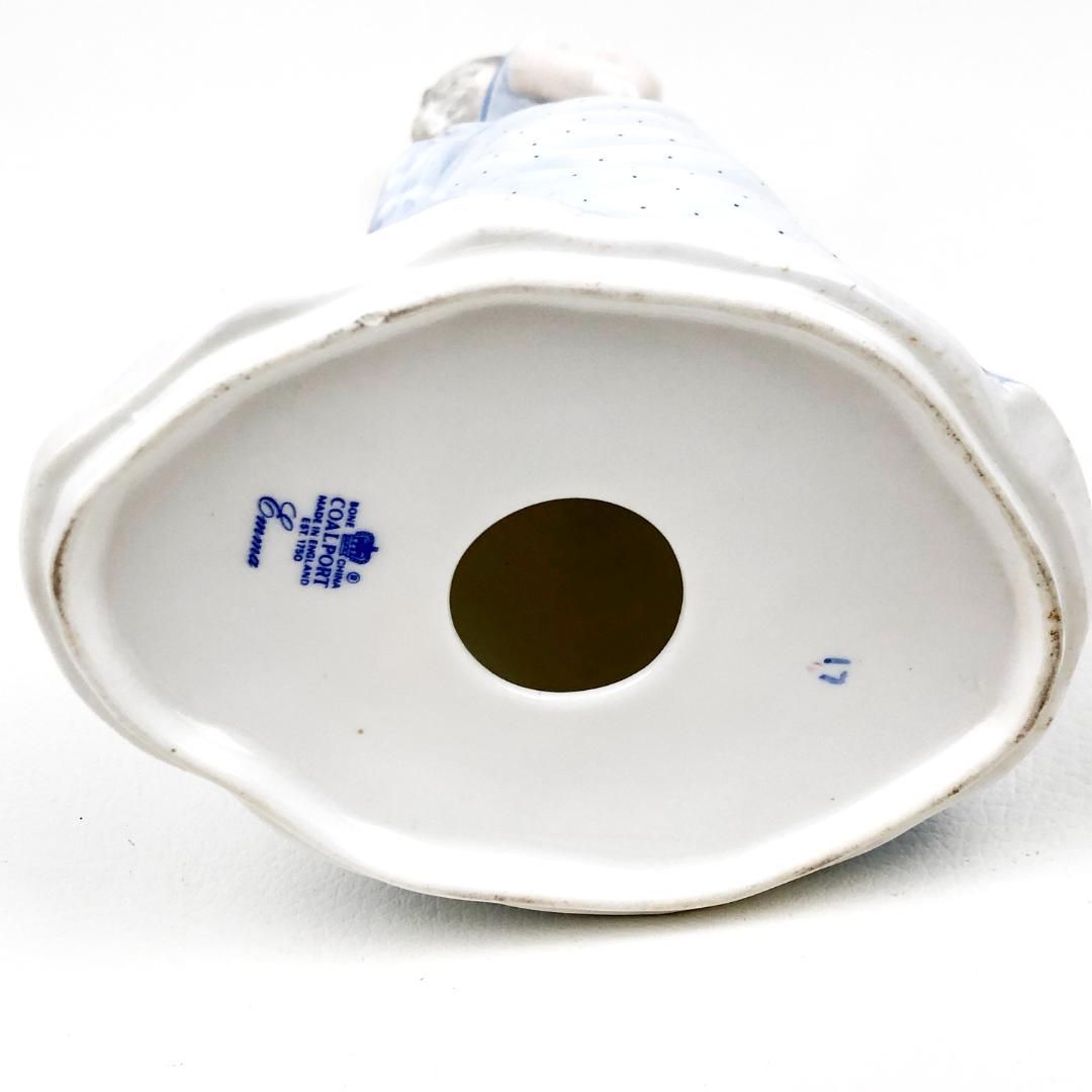 coalport コールポート／陶器製人形 イギリス製 女性 人形／ボーンチャイナ／マルチカラー