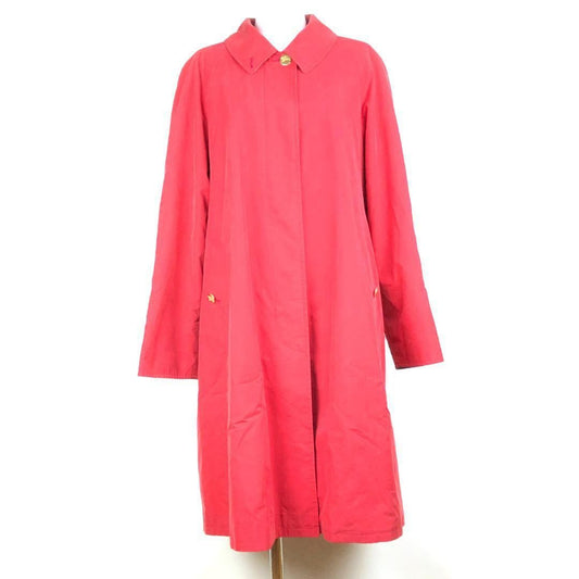 BURBERRYS バーバリーズ／レディース／ステンカラーコート 裏地ノバチェック／S／レッド