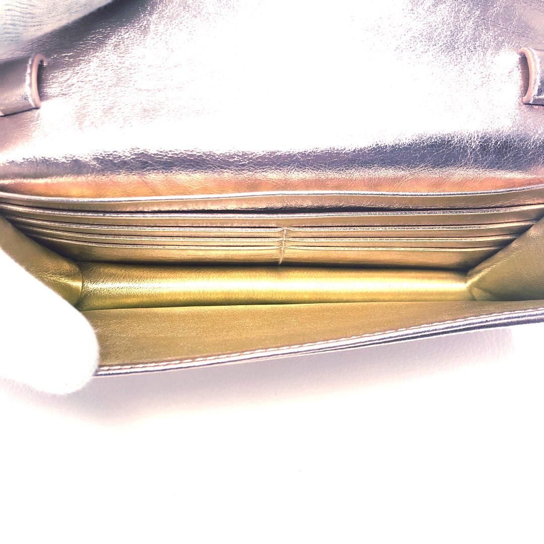 【美品・箱・保管袋付】Charlotte Olympia シャルロットオリンピア／ショルダーバッグ／猫／レザー／シャンパン ピンク