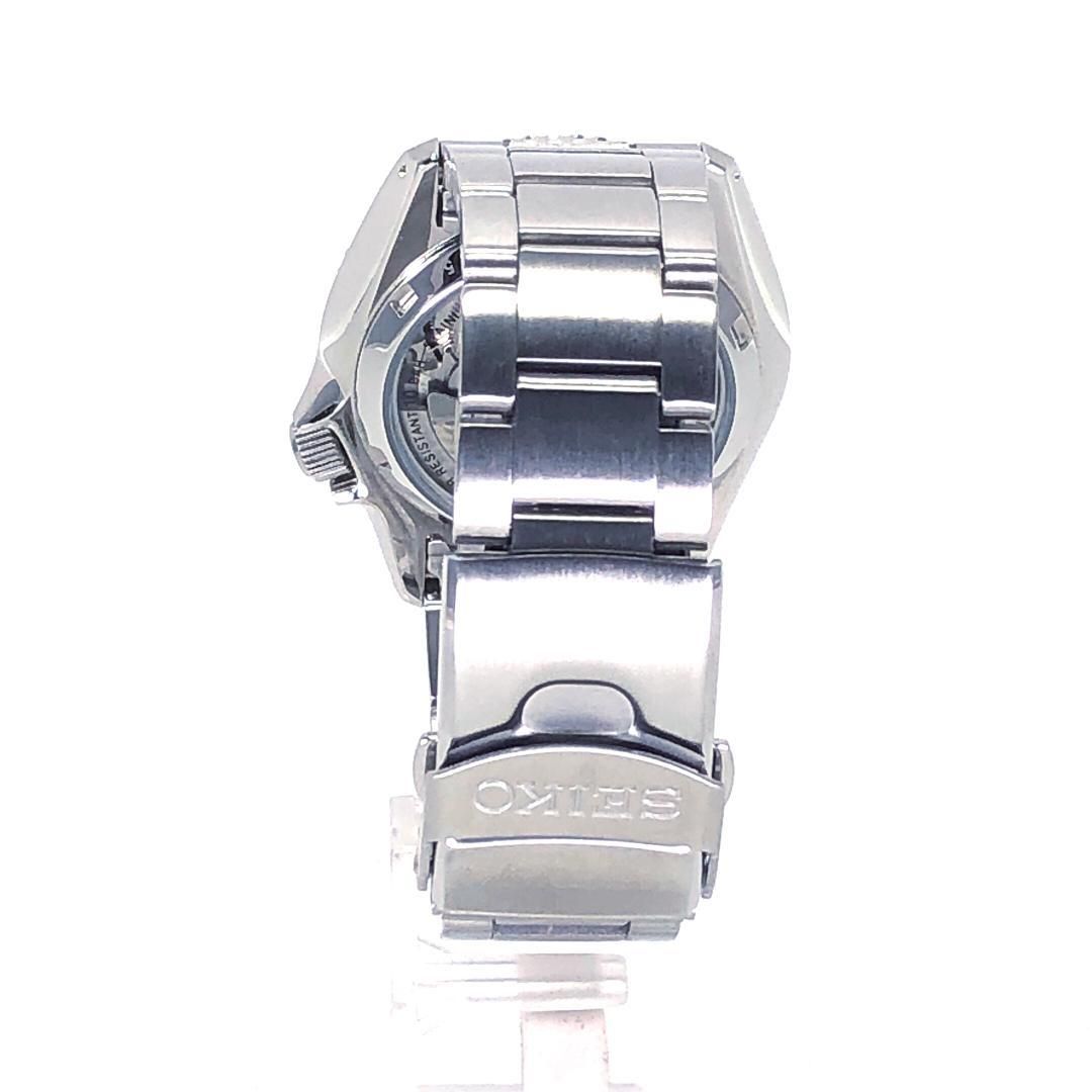 【美品・保証書・コマ・箱付き】SEIKO セイコー／5スポーツ 4R36-14B0／自動巻き／ステンレス／シルバー・オレンジ・ブラック