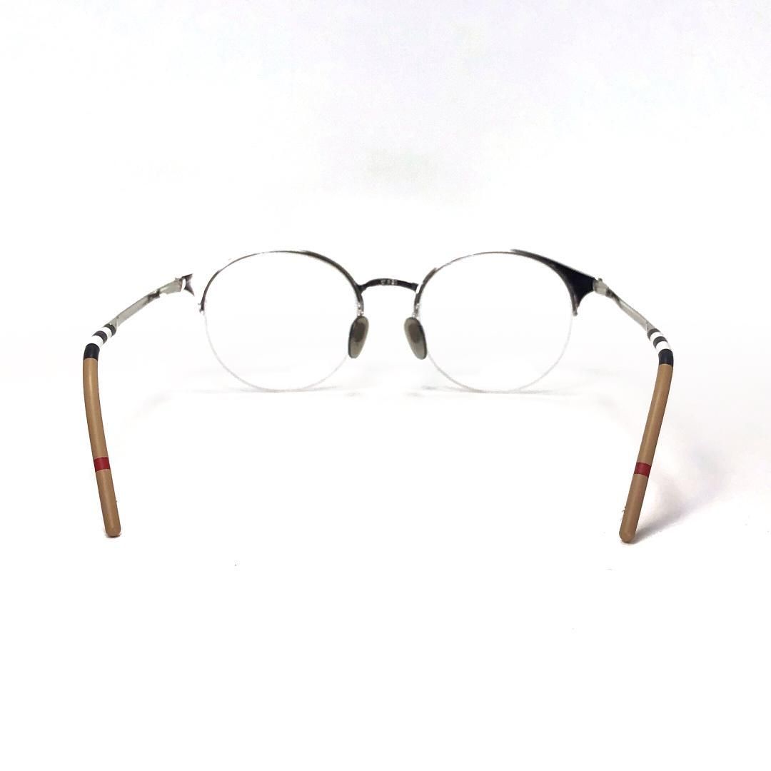 【美品・ケース付き】BURBERRY バーバリー／眼鏡フレーム BE1328／51□20 140／アセテート／ノバチェック・ブラック