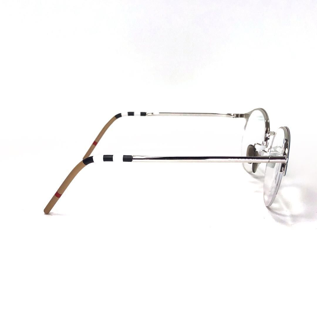【美品・ケース付き】BURBERRY バーバリー／眼鏡フレーム BE1328／51□20 140／アセテート／ノバチェック・ブラック