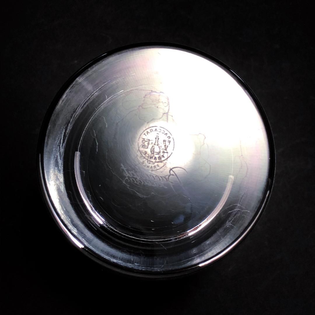 【美品・箱付き】Baccarat バカラ／バカラ村 紋章 パーフェクション タンブラー／クリスタルグラス／クリア／BC348