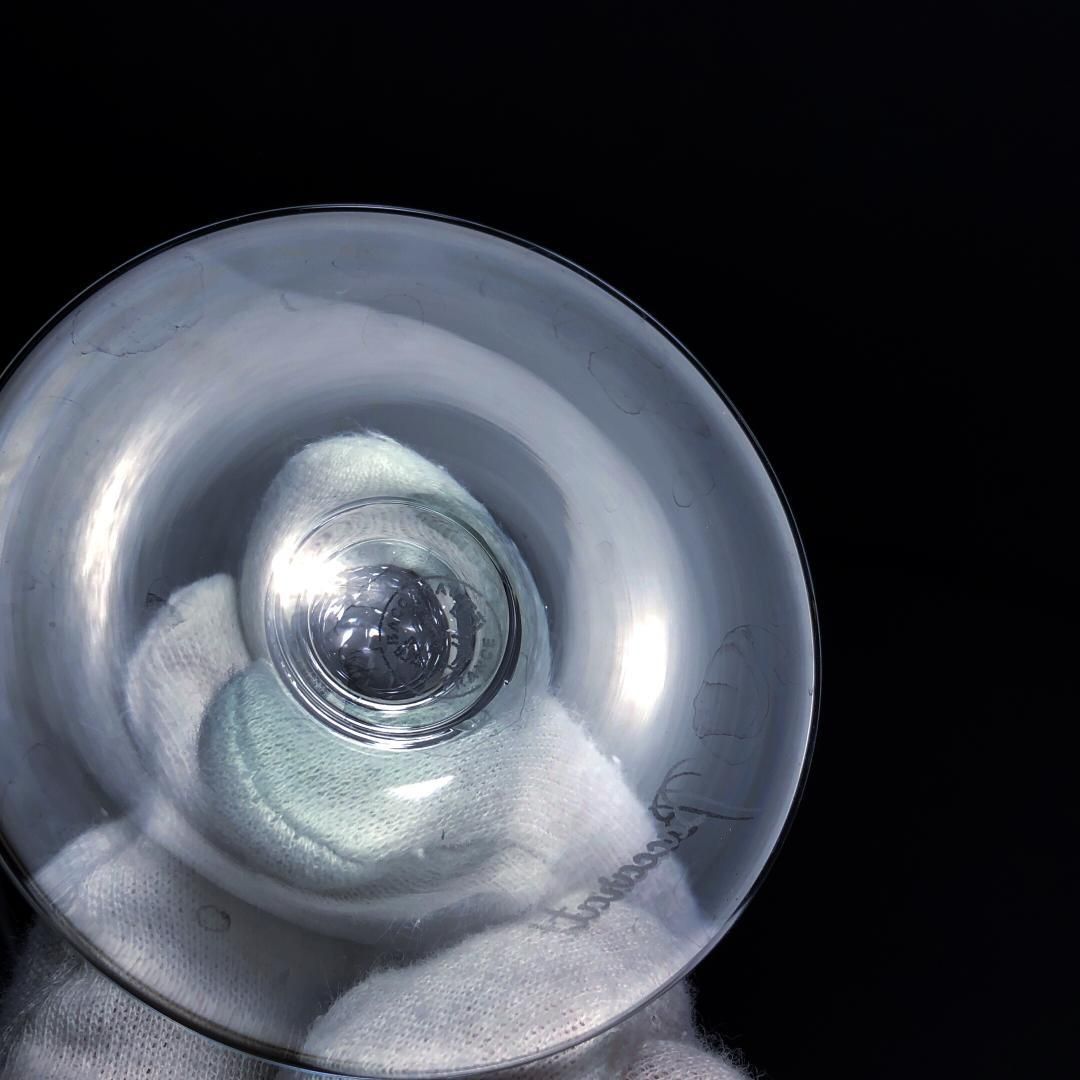 【美品・箱付き】Baccarat バカラ／カプリ ワイングラス／15.3cm／クリスタルグラス／クリア／BC326