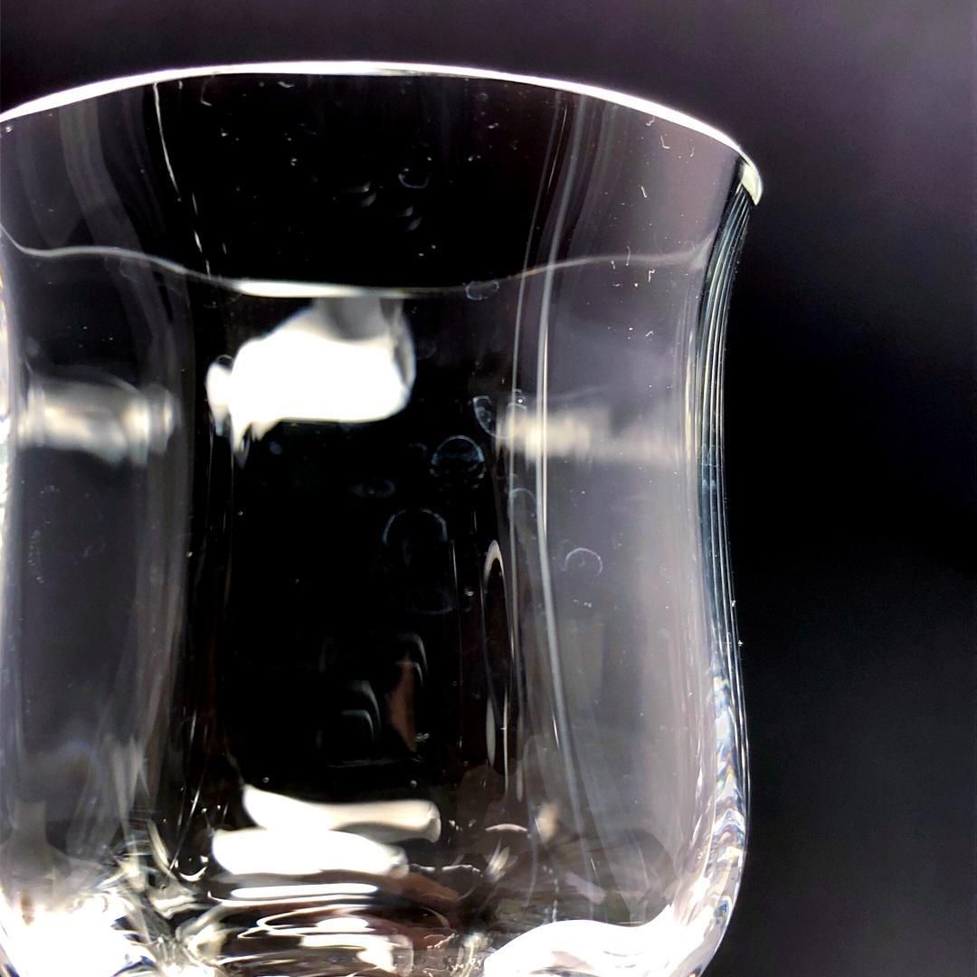 【美品・箱付き】Baccarat バカラ／カプリ ワイングラス／15.3cm／クリスタルグラス／クリア／BC326