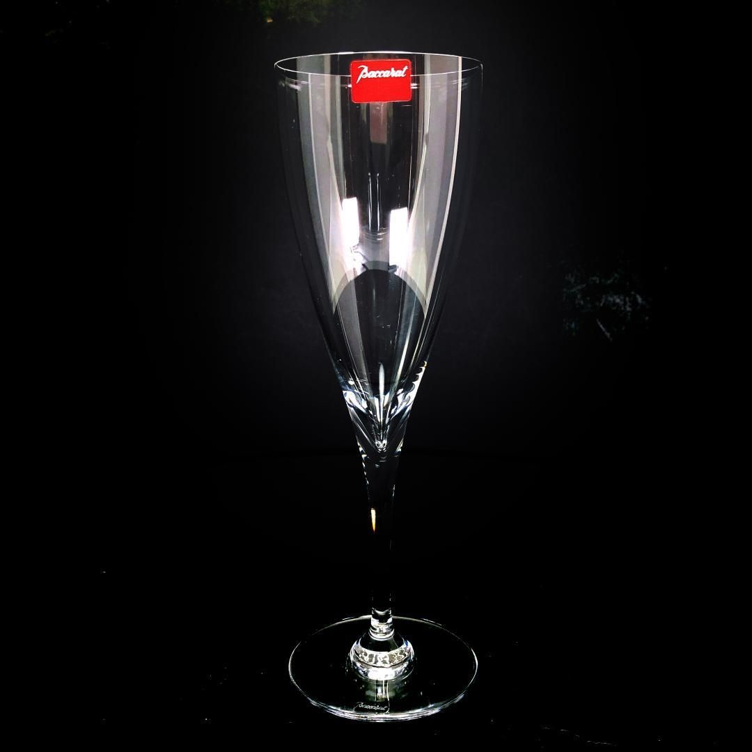 【美品・箱付き】Baccarat バカラ／ドンペリニヨン シャンパンフルート／クリスタルグラス／クリア／B346