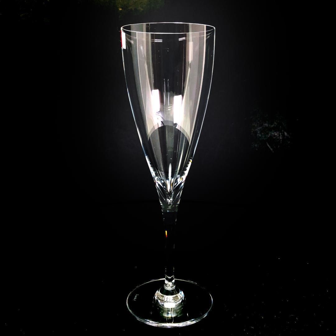 【美品・箱付き】Baccarat バカラ／ドンペリニヨン シャンパンフルート／クリスタルグラス／クリア／B346
