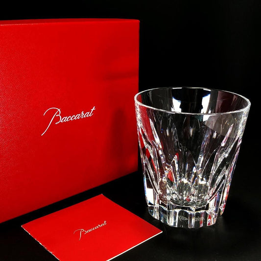 【美品・箱付き】Baccarat バカラ／ポリニャック タンブラー／クリスタルグラス／クリア／BC339