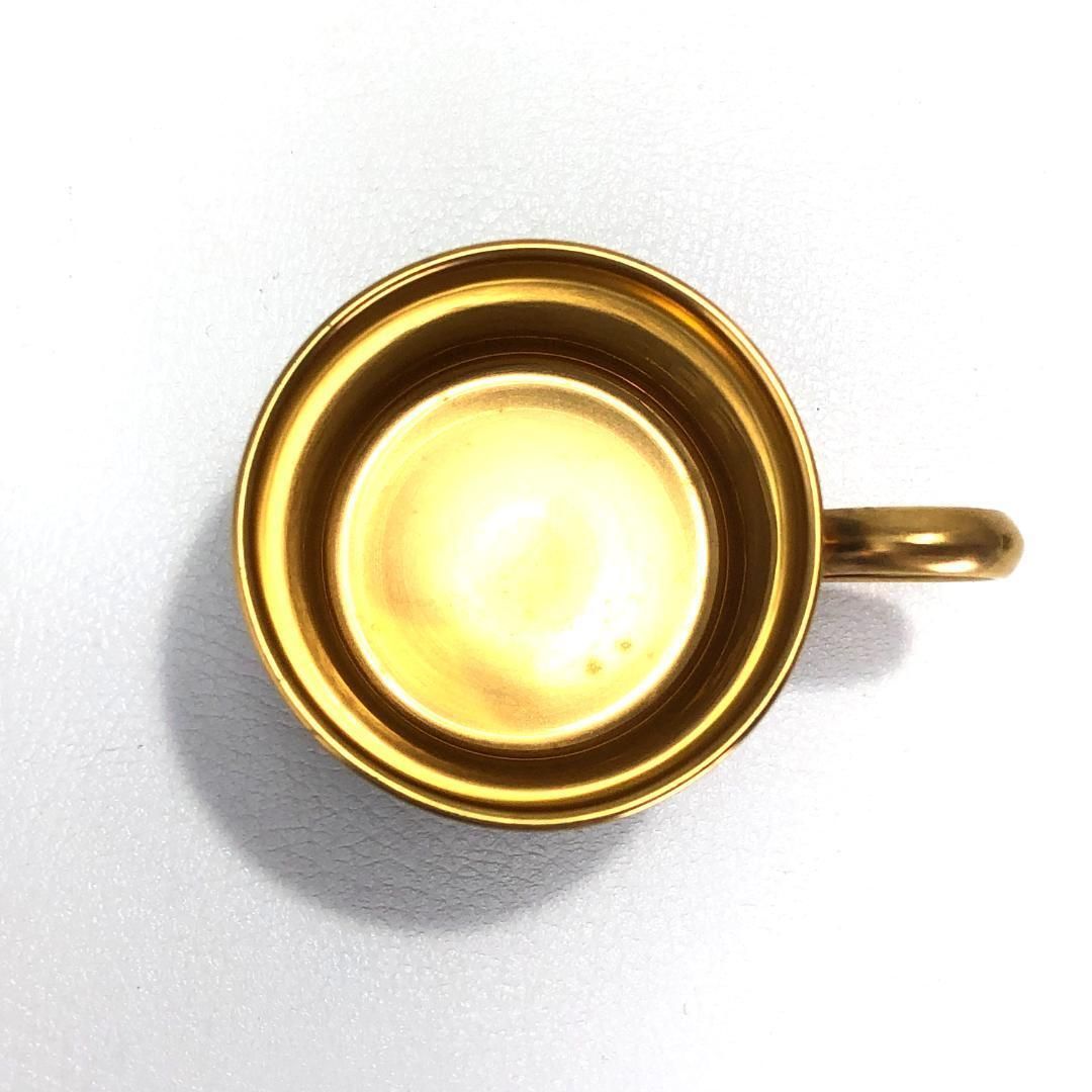 【希少・美品】Noritake ノリタケ／スタジオコレクション 金彩 カップ＆ソーサー／陶器／レッド グリーン