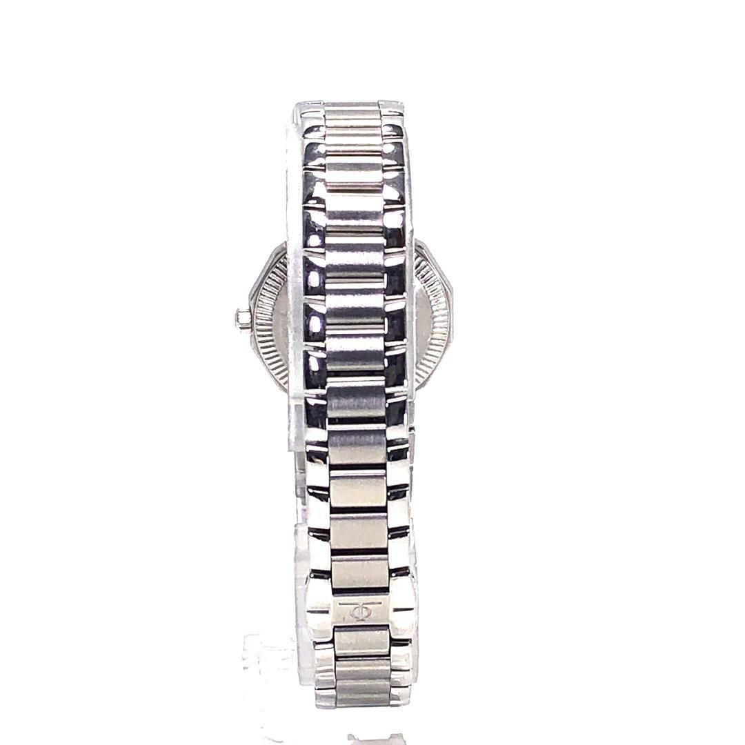 【美品・電池交換済・ケース・保証書付】BAUME＆MERCIER ボーム＆メルシエ／リビエラ 5231／クォーツ／ステンレス／シルバー