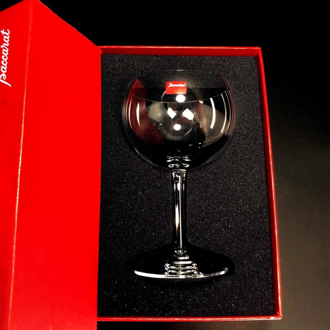 【美品】Baccarat バカラ／デギュスタシオン シャンベルタン ワイングラス／クリスタルグラス／クリア／BC329