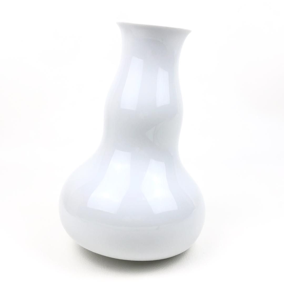 【美品・箱付】Royal Copenhagen ロイヤルコペンハーゲン／水差し／モダンオーレ・イェンセン カラフェ／陶器／白