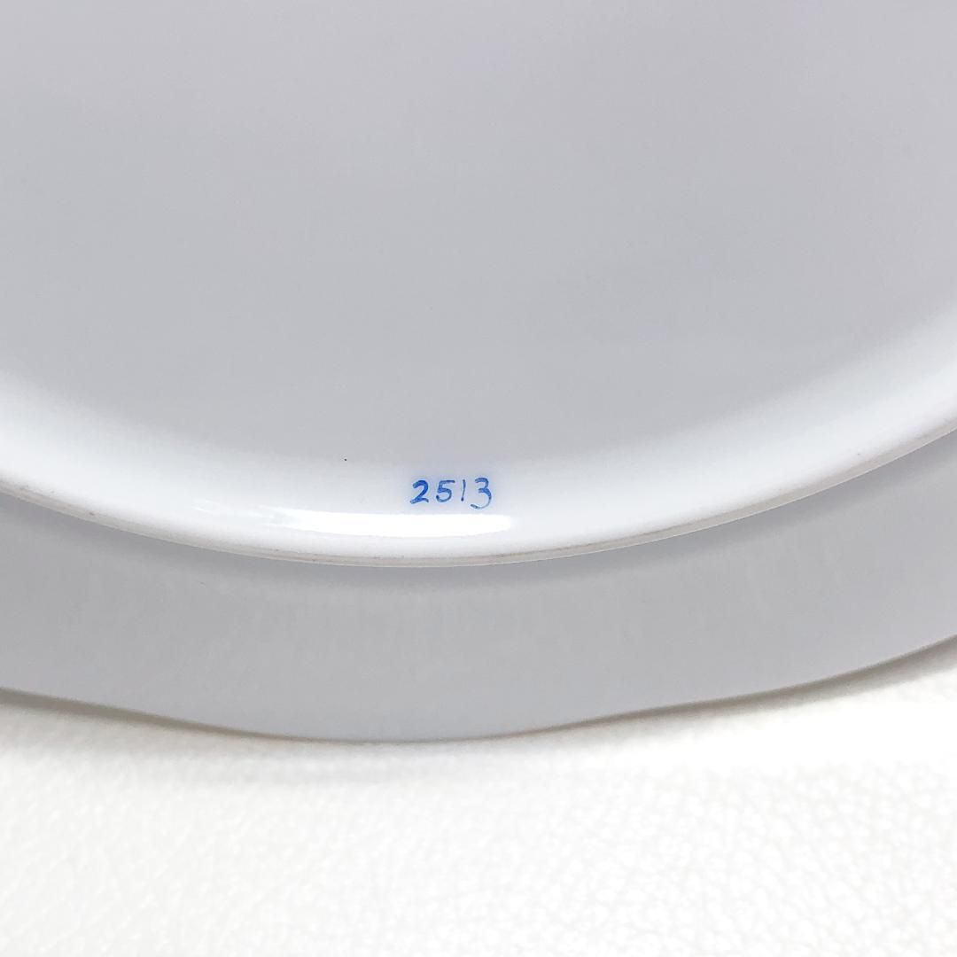 【美品】HEREND ヘレンド／皿／ヴィクトリア・ゴールド デザートプレート／陶器／ホワイト