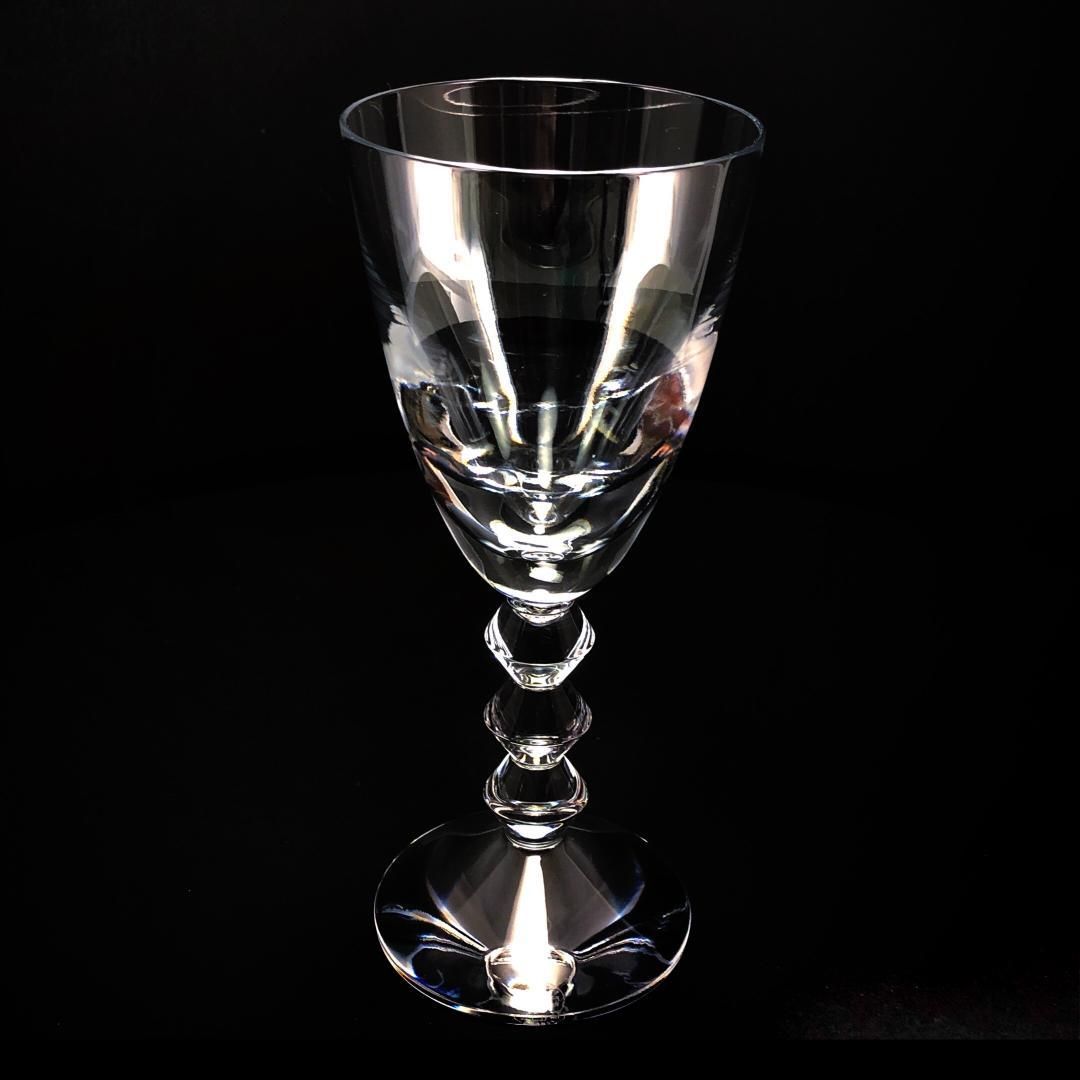【美品】Baccarat バカラ／ベガ ワイングラス／18cm（Mサイズ）／クリスタルグラス／クリア／BC294