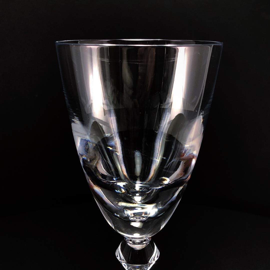 【美品】Baccarat バカラ／ベガ ワイングラス／18cm（Mサイズ）／クリスタルグラス／クリア／BC294