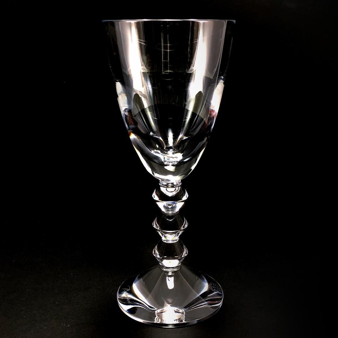【美品】Baccarat バカラ／ベガ ワイングラス／18cm（Mサイズ）／クリスタルグラス／クリア／BC294