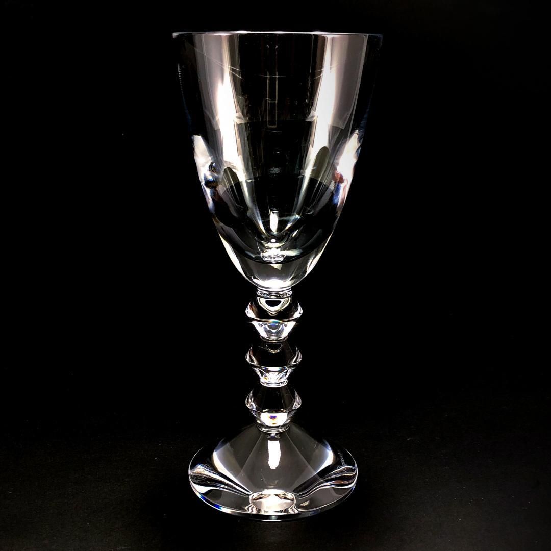 【美品】Baccarat バカラ／ベガ ワイングラス／18cm（Mサイズ）／クリスタルグラス／クリア／BC294