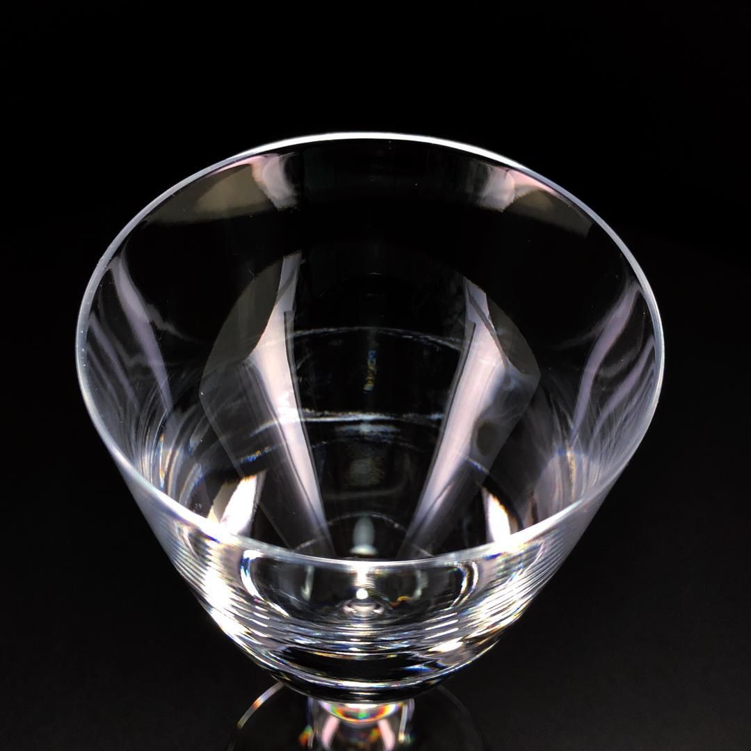 【美品】Baccarat バカラ／ベガ ワイングラス／18cm（Mサイズ）／クリスタルグラス／クリア／BC294