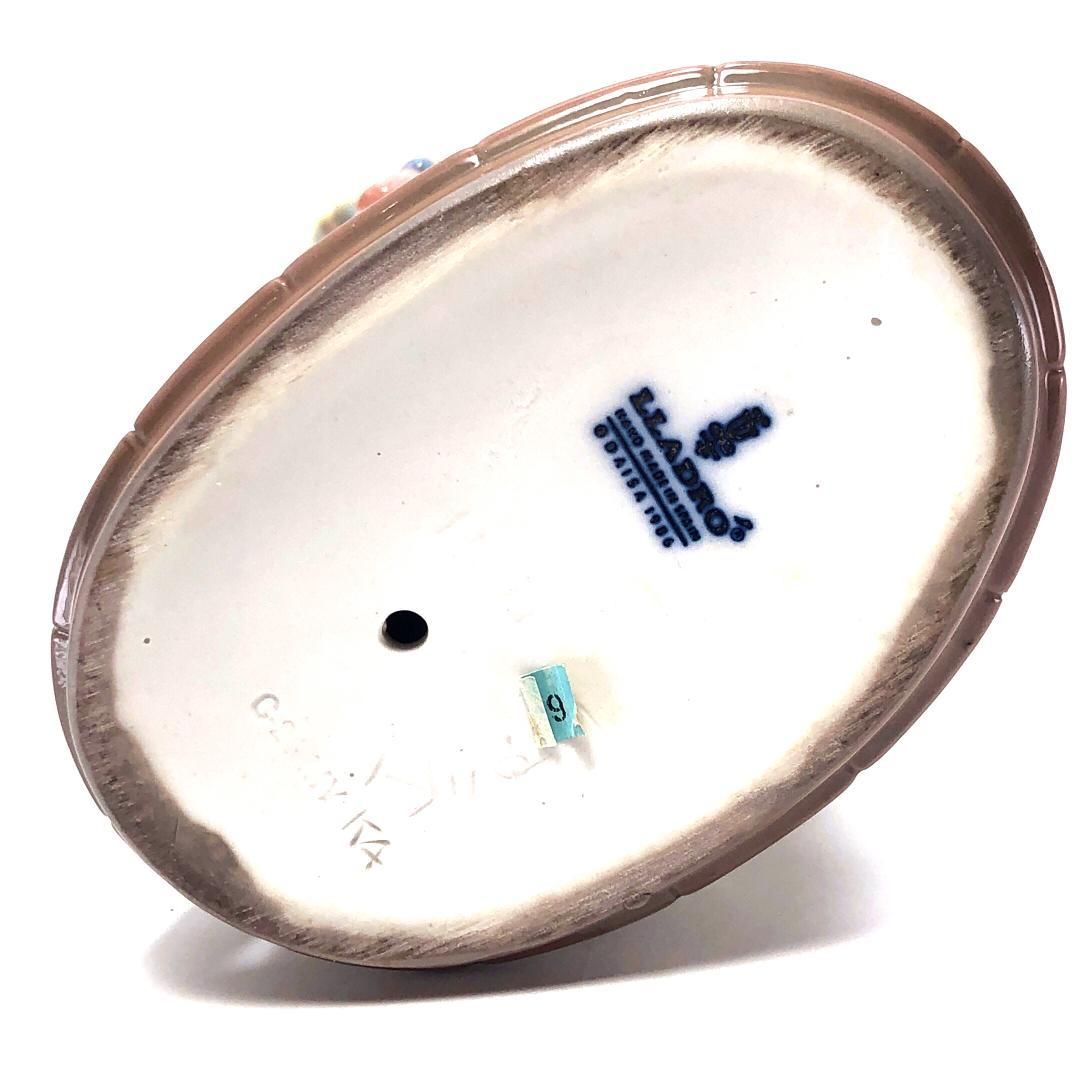 【美品】Lladro リヤドロ／バレンシアの花 ブーケを持つ少年／1526／ポーセリン／マルチカラー