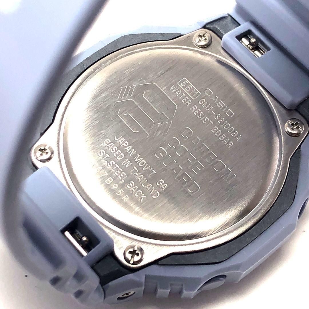 【美品・箱付き・廃盤品】CASIO カシオ／G-SHOCK GMA-S2100BA／クォーツ／ワントーンカラー／樹脂／ブルーグレー
