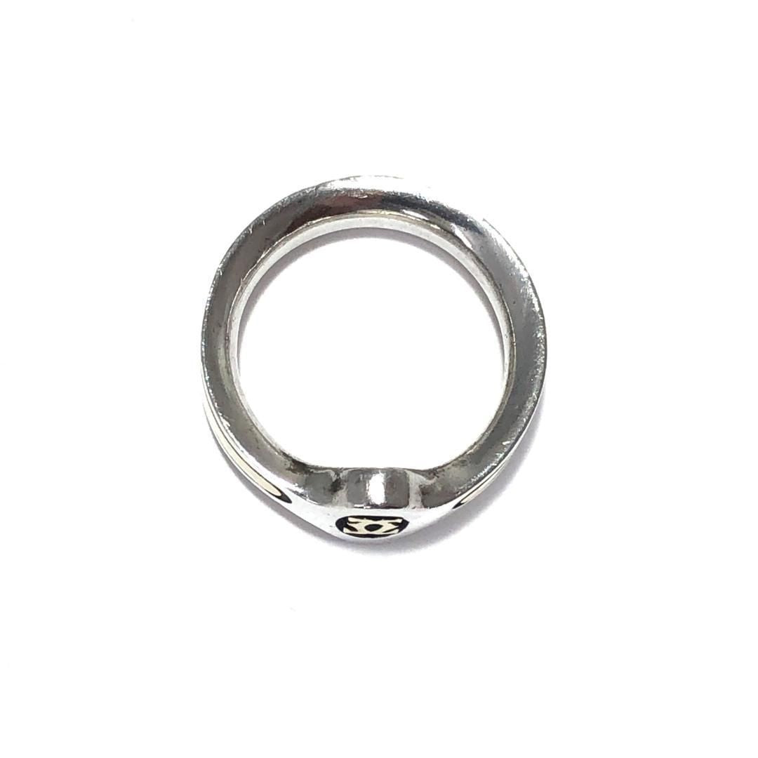 【ヴィンテージ・希少】Cartier カルティエ／2C デザイン リング／／9号／SV925・18K／シルバー・ゴールド