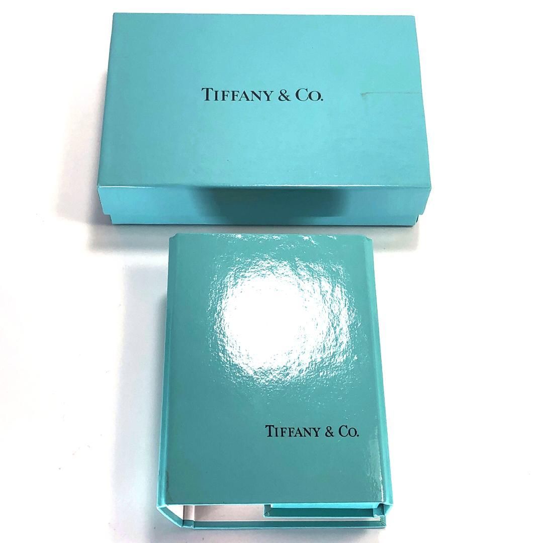 【美品・箱付き】Tiffany ティファニー／レターセット／BOOKカバー／紙／ブルー