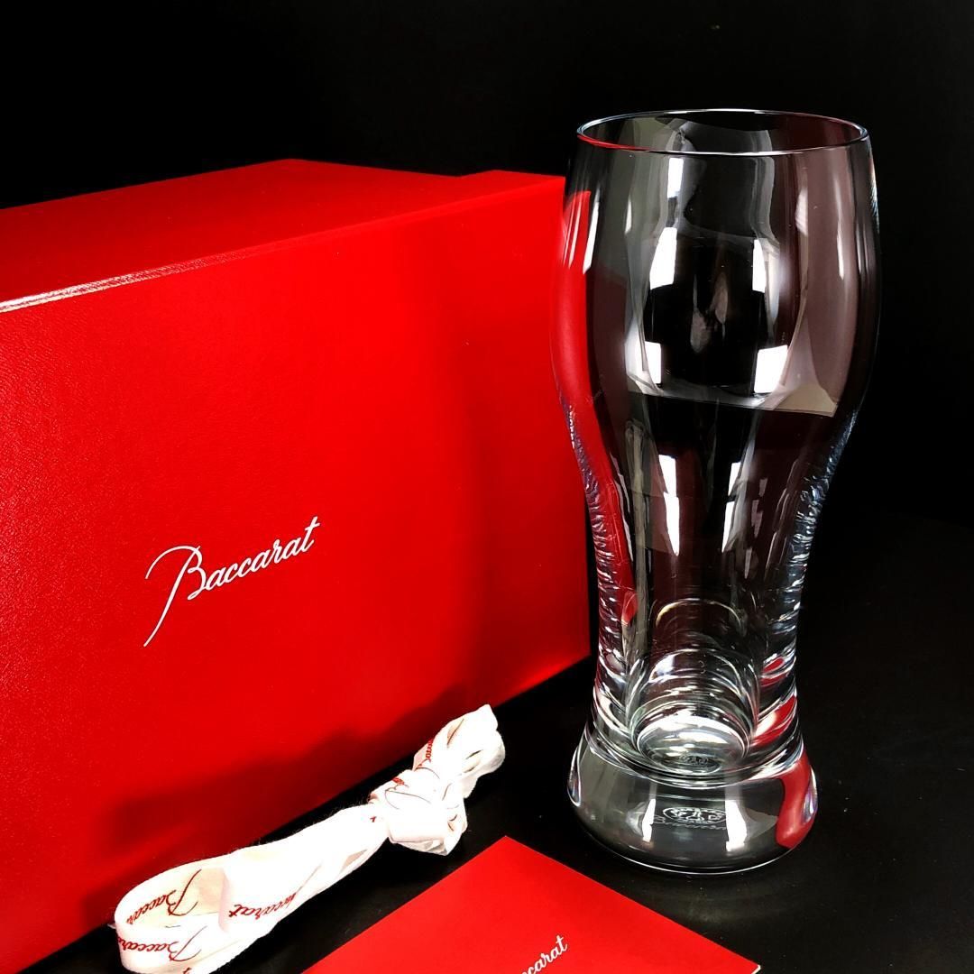 【美品・箱付き】Baccarat バカラ／オノロジー ビアタンブラー／クリスタルグラス／クリア／BC333